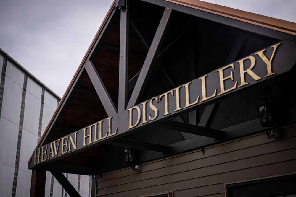 Heaven Hill Distillery in Kentucky Sign 