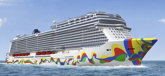 Norwegian cruise line encore cruise ship