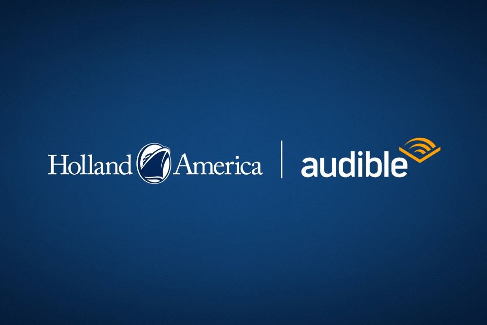 holland america partners with audible