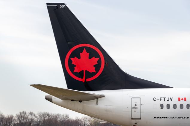Air Canada  Middle Seat Face Mask Policy 