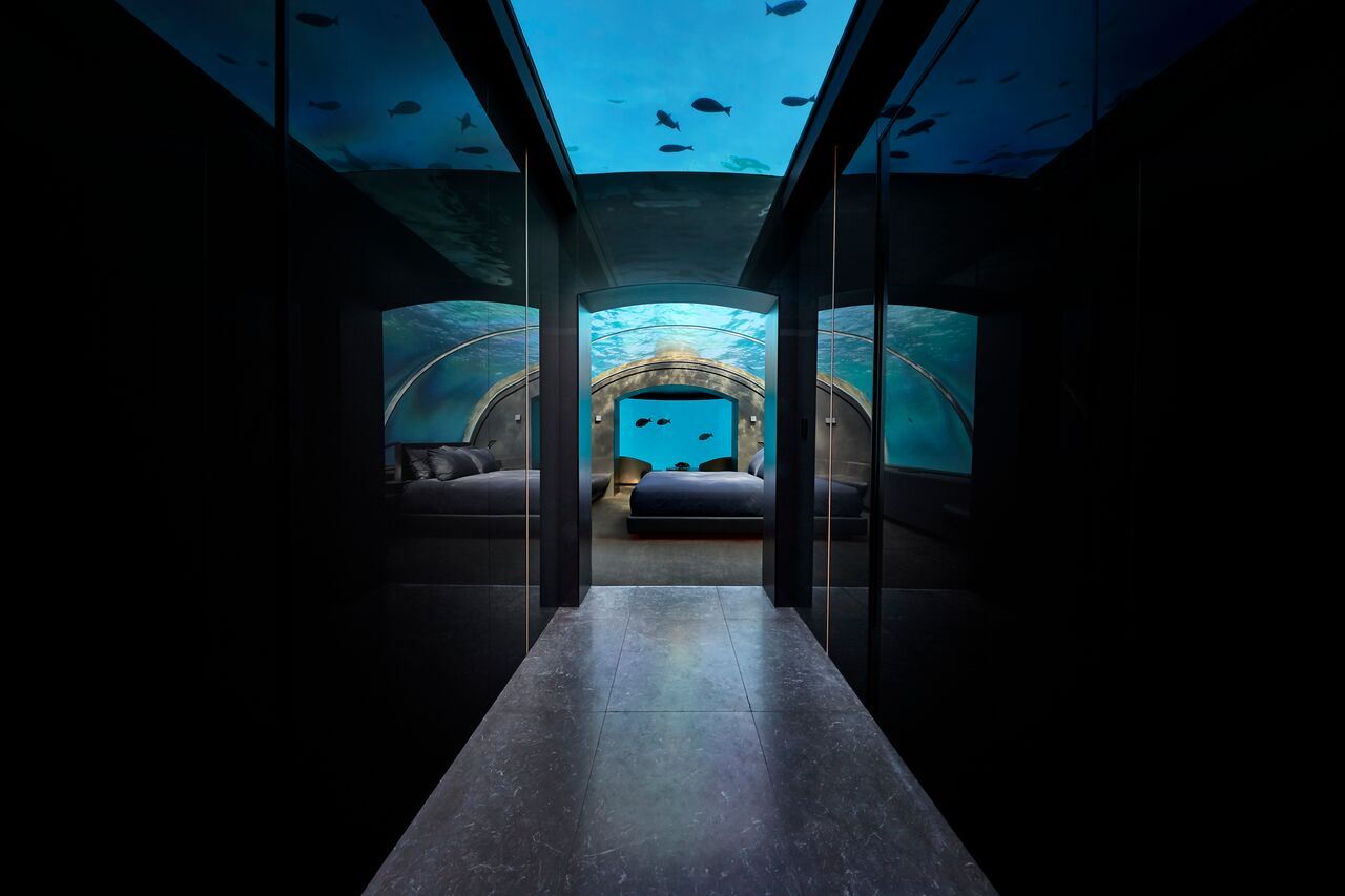 Undersea corridor at 