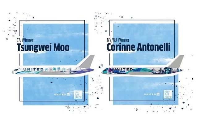 United Airlines Announces Winners of ‘First-of-Its-Kind’ Art Contest