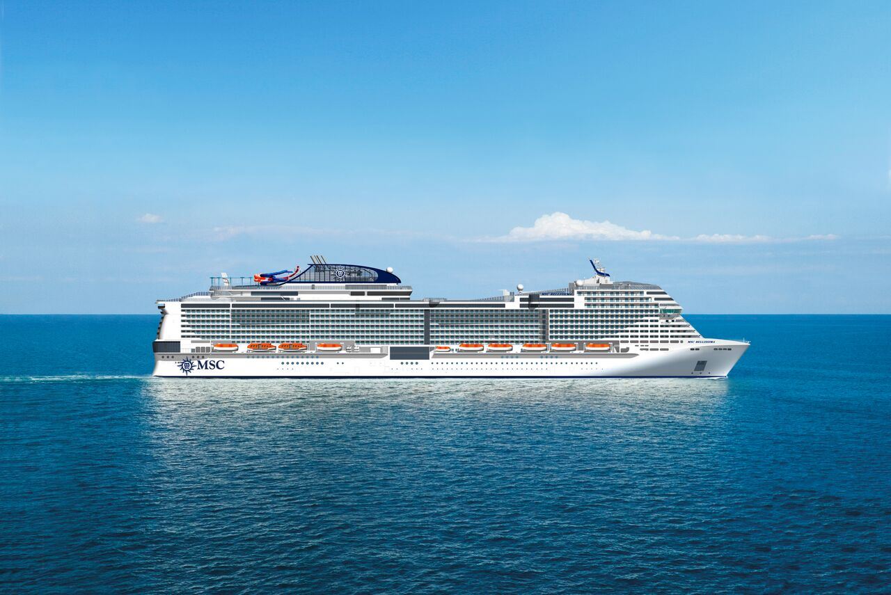 MSC Bellissima Bellissima cruise ship france new ship cruise line 