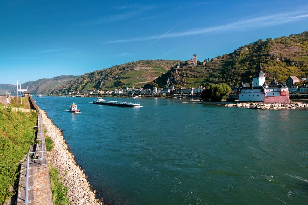 Rhine River Cruise Line Low Water 
