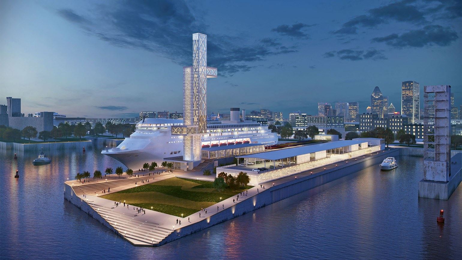 Montreal's new cruise terminal