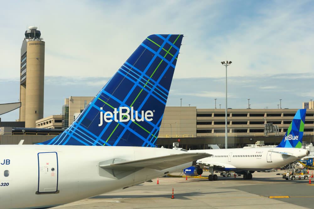 JetBlue Paris New York Boston London 