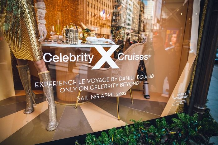 Take a Look at Celebrity Cruises’ NYC Holiday Window Displays