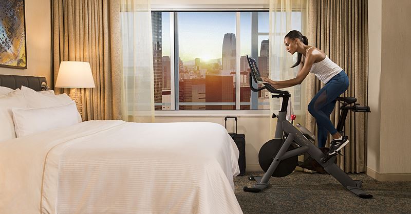 Westin Steps Up Its Fitness Offerings With Peloton High-Tech Bikes