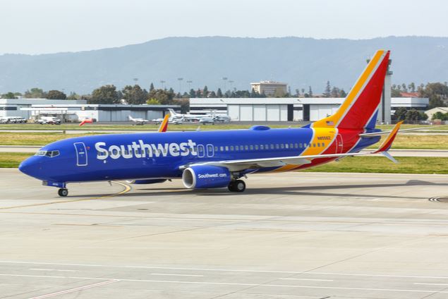 Southwest Airlines  Middle Seat Face Mask Policy 