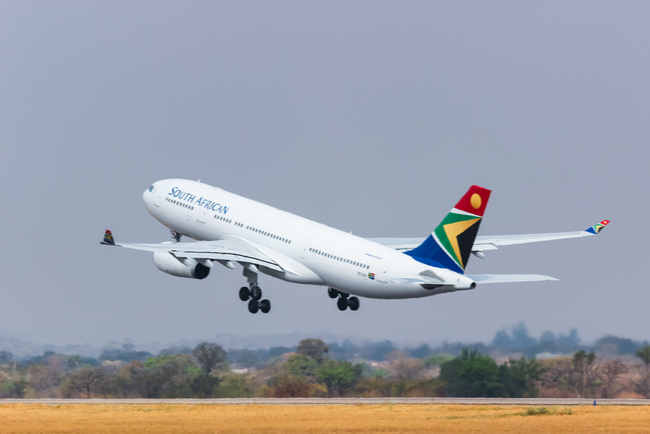 South Africa Airways Resumes Regional and Domestic Service
