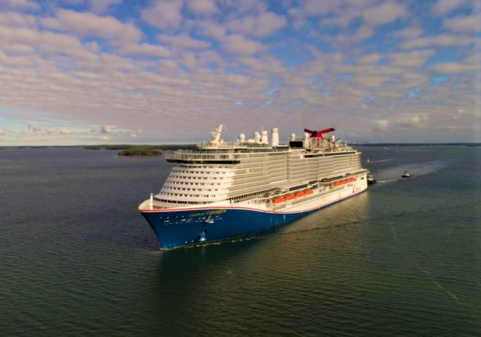 Carnival Celebration cruise ship completes its sea trials
