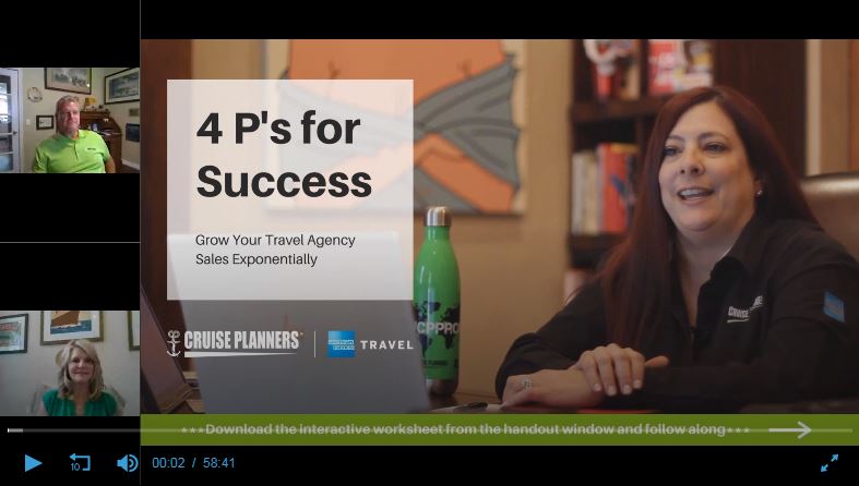 The 3 P’s for Growing Your Travel Agency Sales Exponentially