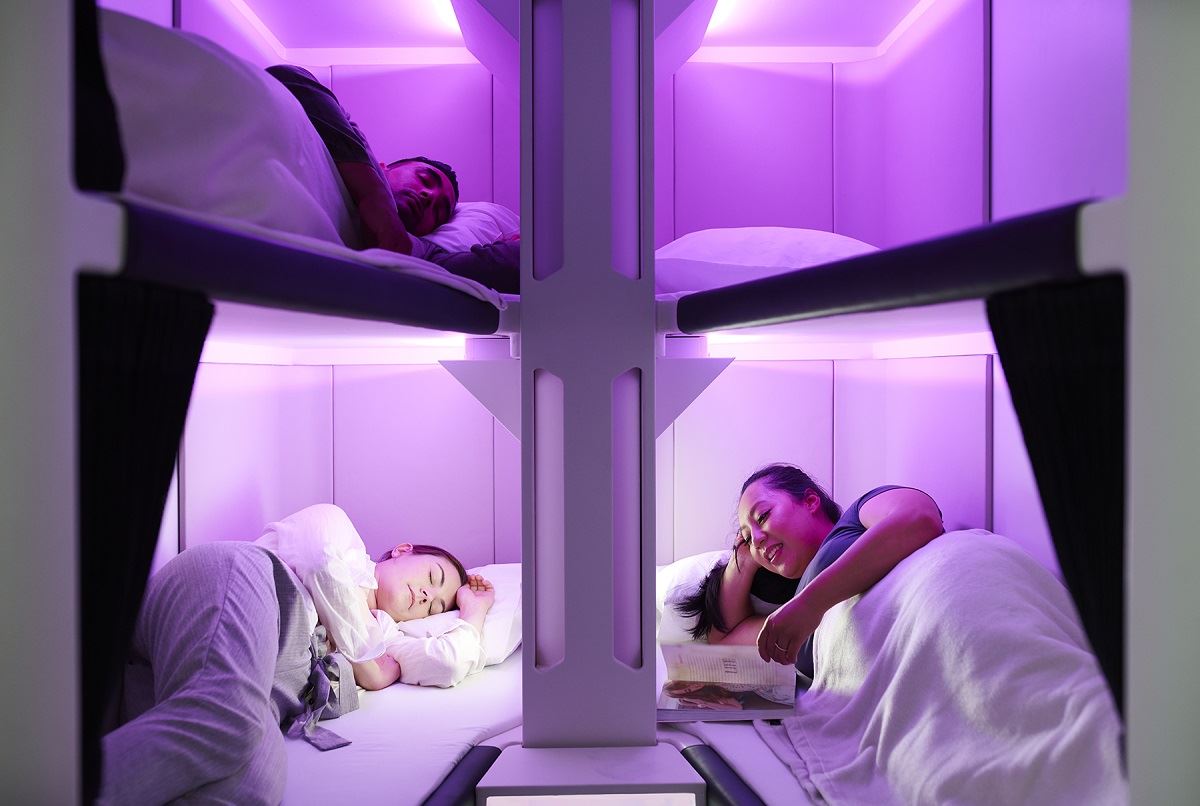 Air New Zealand Adding New Sleeping Pods to Economy Class