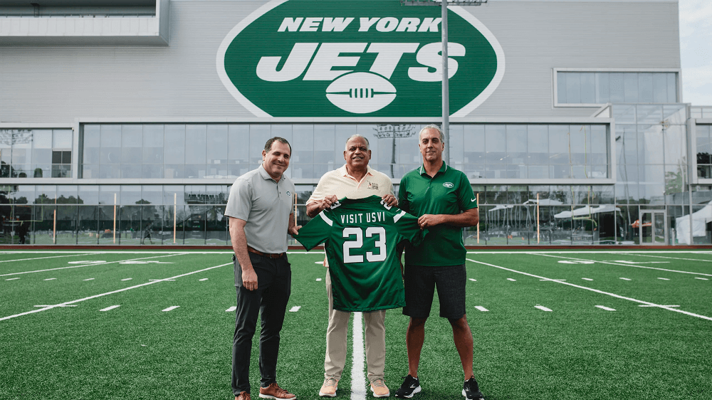 U.S. Virgin Islands Announces Multi-Year Partnership with the New York Jets
