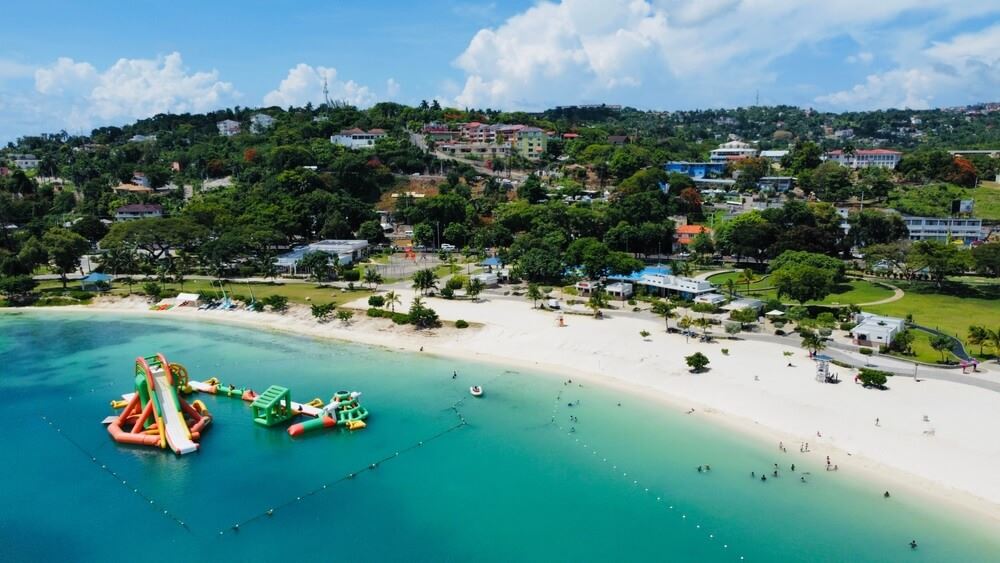 Harmony Beach Park in Jamaica 