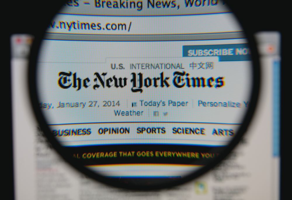 New York Times Promotes Perks Travel Agents Offer