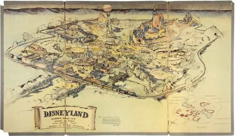 Rare Disneyland Map Sells For $708,000