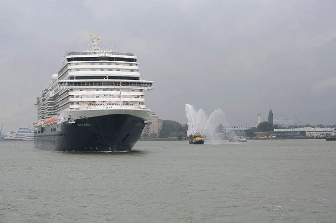 Holland America’s Newest Ship Departs on Maiden Voyage