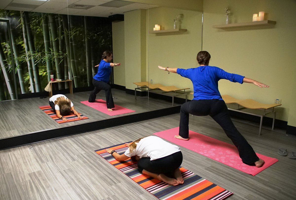 Yoga room at Miami International Airport. 