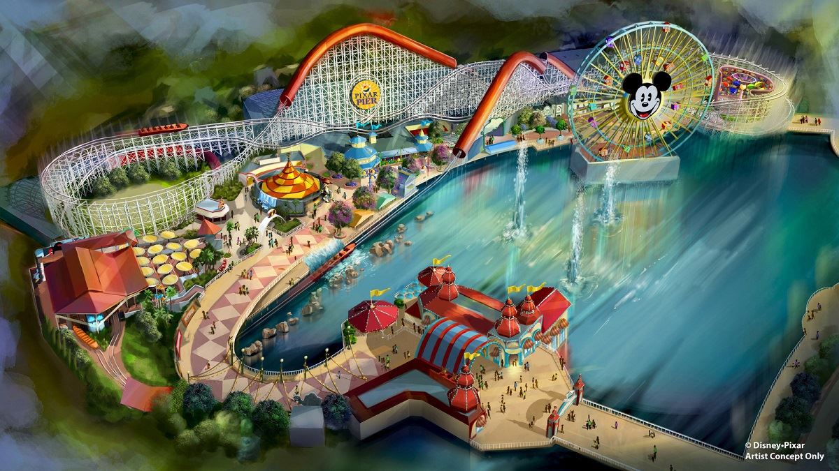 Disneyland’s Pixar Pier to Open Summer 2018
