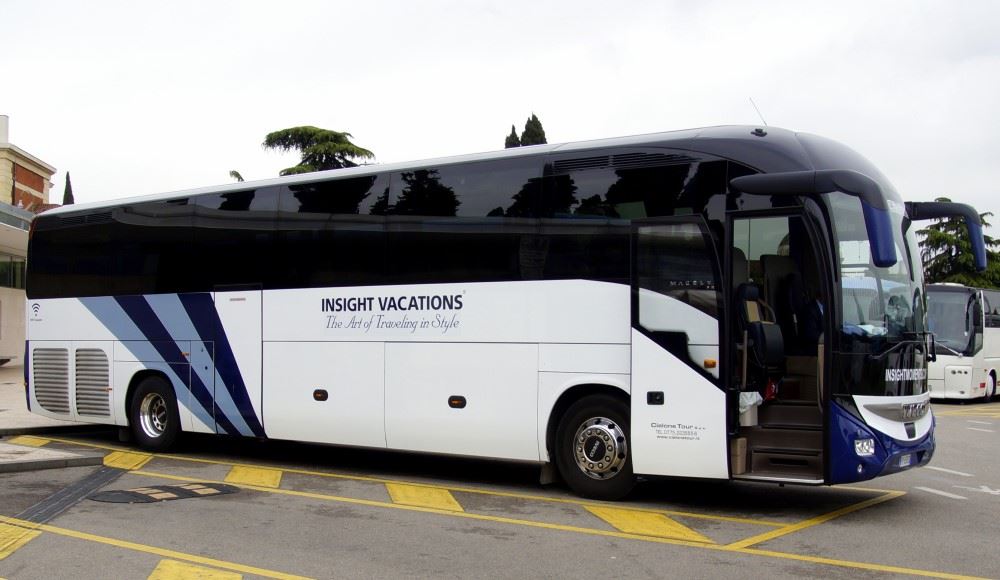 insight vacations tour bus
