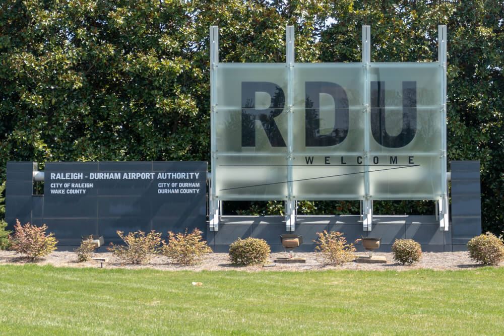 Raleigh-Durham International Airport.