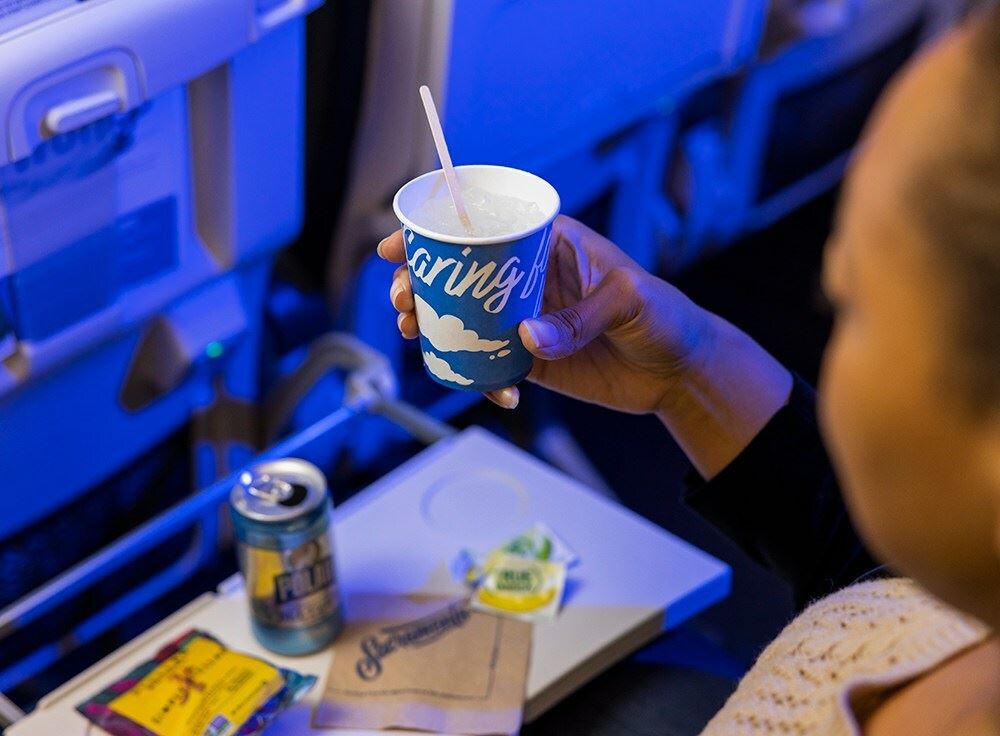 Alaska Airlines Paper Cups