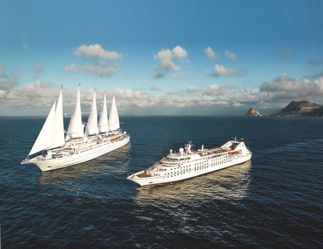 两个windstar游轮