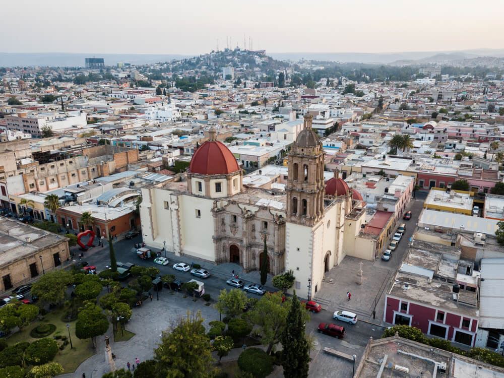 Durango Mexico Aerial shot 