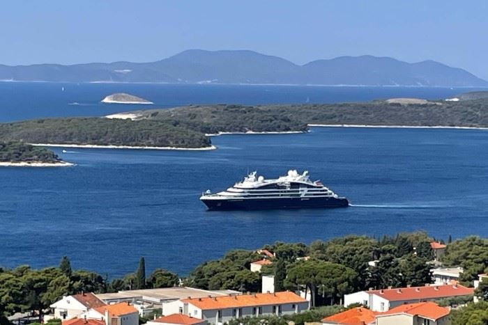 ponant's Le Bougainville cruise ship yacht