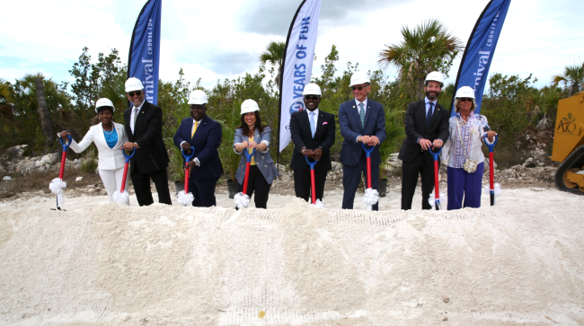 Carnival Breaks Ground on New Cruise Port Destination on Grand Bahama Island